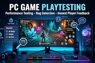 playtest your game on android or PC