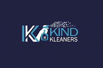 design powerful cleaning business logo