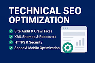 audit and fix technical SEO errors on your website to improve speed and ranking