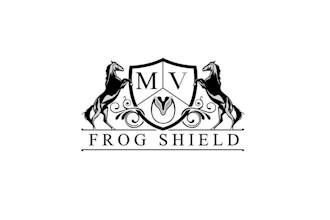 design product label protect horses frog logo