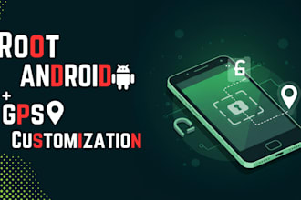 root your android device and set up virtual gps customization
