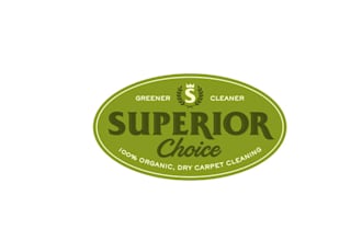 design super organic dry carpet cleaning logo