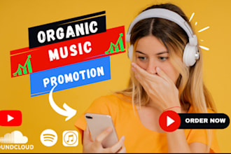 do christian promotion,gospel, organic, soundcloud promotion, playlist