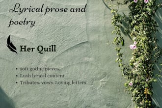 create immersive lyrical and poetic content for you