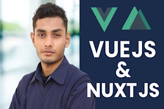 develop high performance vue js and nuxt js web application
