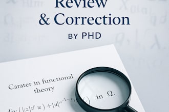 review your paper and gives you a detailed report