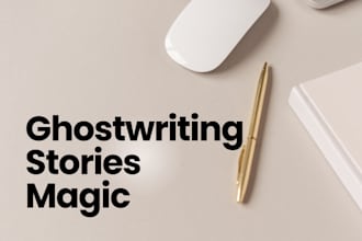 ghostwrite compelling litrpg, progression fantasy, or webnovel chapters
