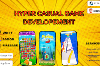 develop hyper casual game for you