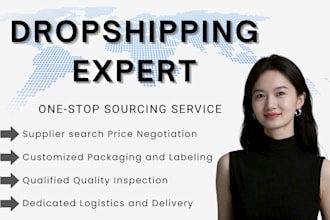 do dropshipping agent providing one stop sourcing service shipping