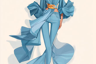 make a fashion tech pack designs with technical drawings