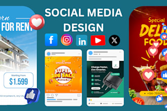 create professional facebook posts with eye catching designs