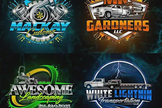 create amazing automotive and detailing logo design