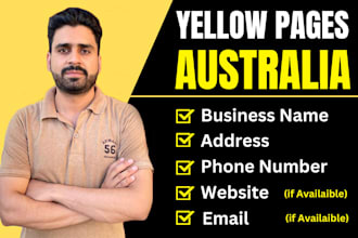 provide niche targeted leads from yellow pages australia
