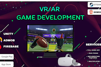 develop ar VR games for you