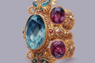create stylish jewelry and design sketch