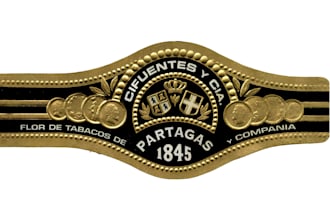 make premium cigar band logo, label and cigar box design