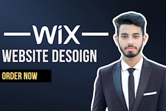 design or redesign wix website and wix landing page in wix studio