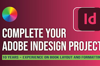 design book layout and typesetting for print and ebook