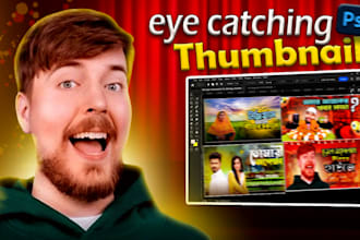 design attractive youtube thumbnails for your videos