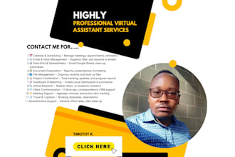 be your reliable virtual assistant for admin, research, and lead generation