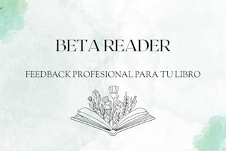 seré tu lector beta