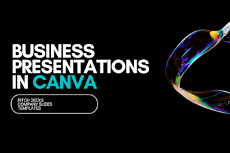 design your business presentations in canva
