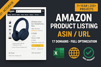 scrape amazon product data from asin or URL