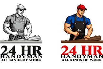 design high quality handyman logo for your business