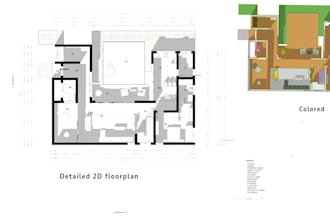 create professional 2d floor plans, 3d models and realistic renders