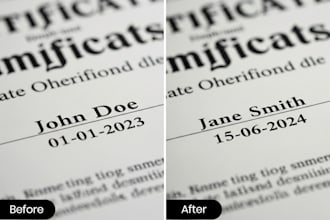 edit any scanned document