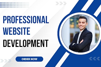 build professional and attractive website development