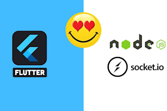 flutter websocket socket io integration for real time app
