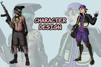 draw a character design