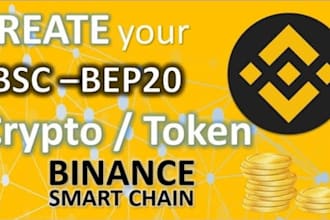 create a profitable erc20, bep20, base, solana cryptocurrency for you