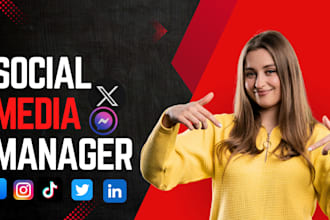 professional social media management and social manager