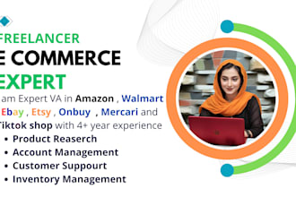 be your professional ebay VA and 2 step dropshipping VA