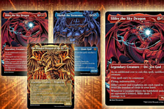 design custom tcg, tabletop, pokemon, digimon card, playmat boards and boxes