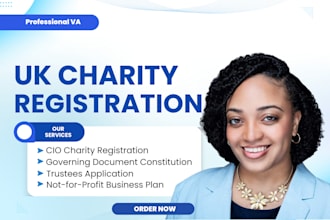 do UK charity registration, cio, cic, gift aid and vat registration with hmrc