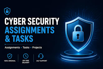 do cybersecurity and information security assignments