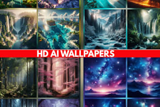 generate original ai wallpapers in 4k and HD