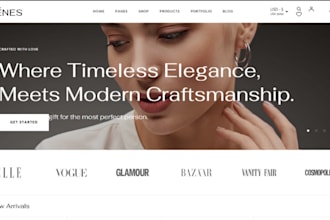 design jewelry store engagement ring necklace website jewelry store wrist watch