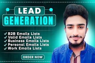 find email and linkedin url for business leads