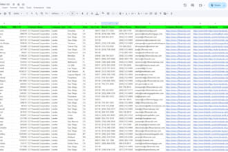 build targeted US mortgage broker and loan officer lists
