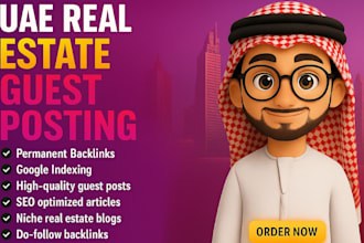 do uae guest post on real estate and home construction sites