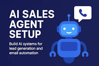 set up ai sales agents for lead generation, cold calling, and email automation