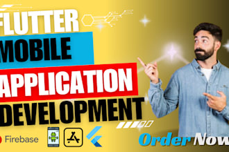 develop android and ios application using flutter framework