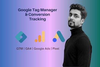 setup ga4 and tag manager and custom conversion tracking