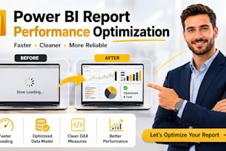 improve power bi report performance with data model and dax
