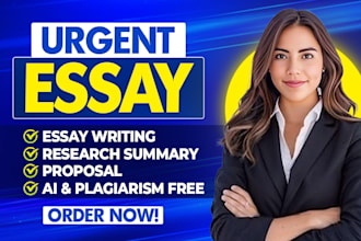 do urgent essay writing