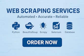 do web scraping and data mining